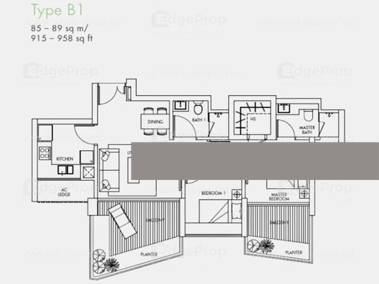 Condominium for Rent: D02, 088660