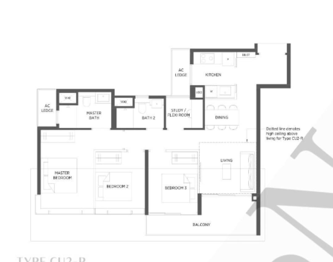 Parc Esta Condominium For Rent, $6,800, 3 Bed 2 Bath 1,001 sqft $6.79 psf