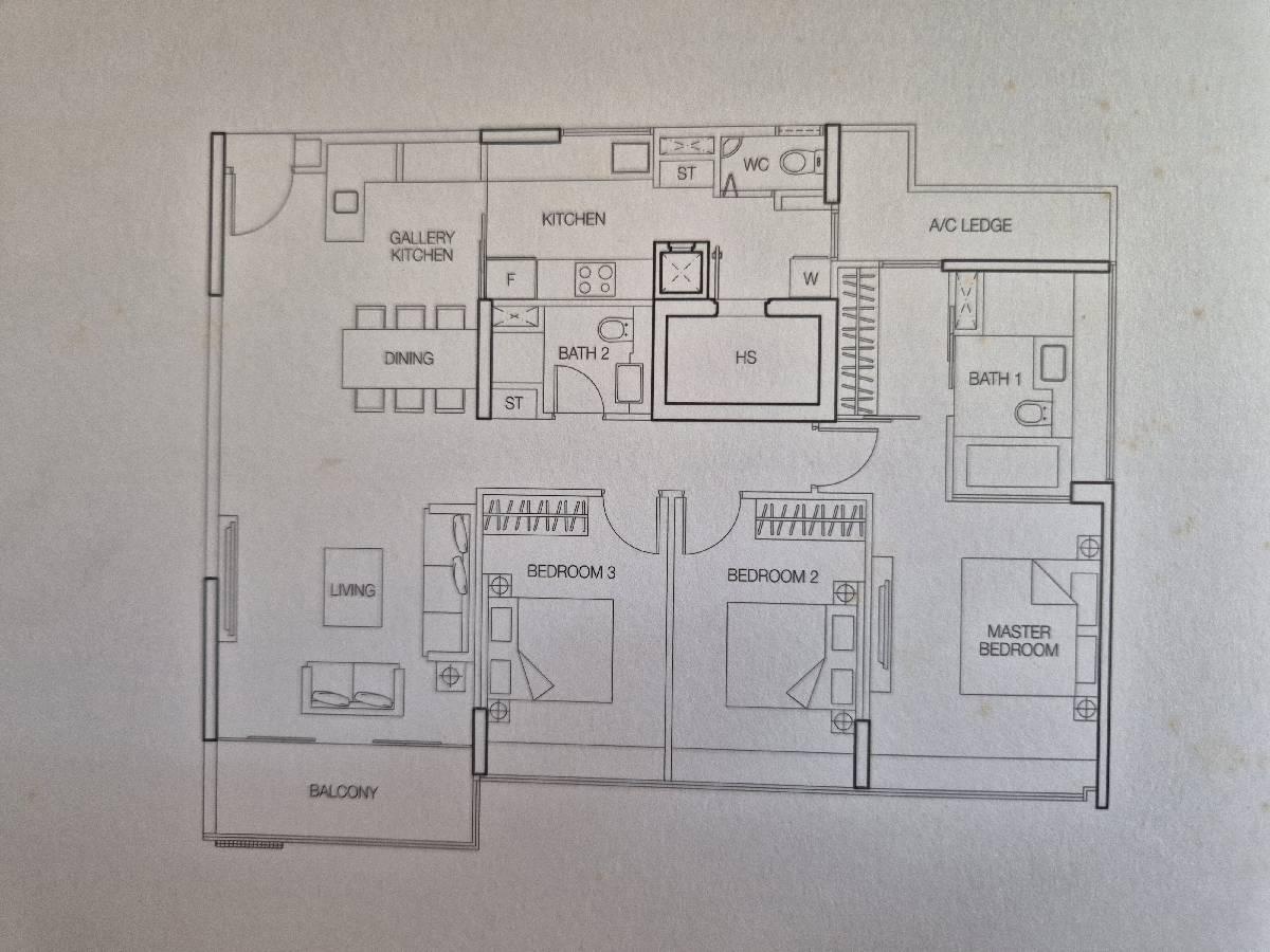 Condominium for Rent: Cairnhill, D09, 229745