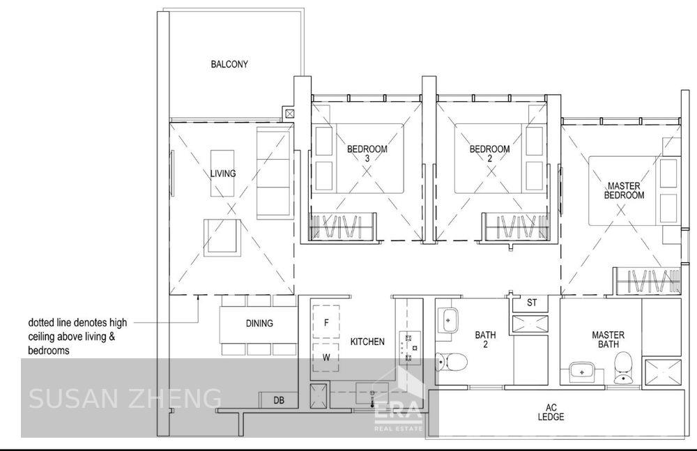 Condominium for Rent: West Coast Vale, West Coast, D05, 126754