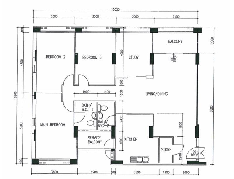 HDB Apartment for Rent: Choa Chu Kang, D23, 680613