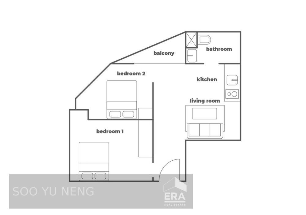 Condominium for Rent: D02, 069261