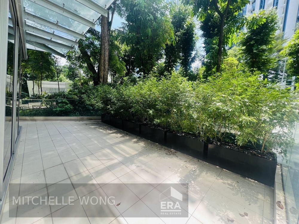 Beautiful Greenery Patio Unit Ready to Rent at Gramercy Park, Must See