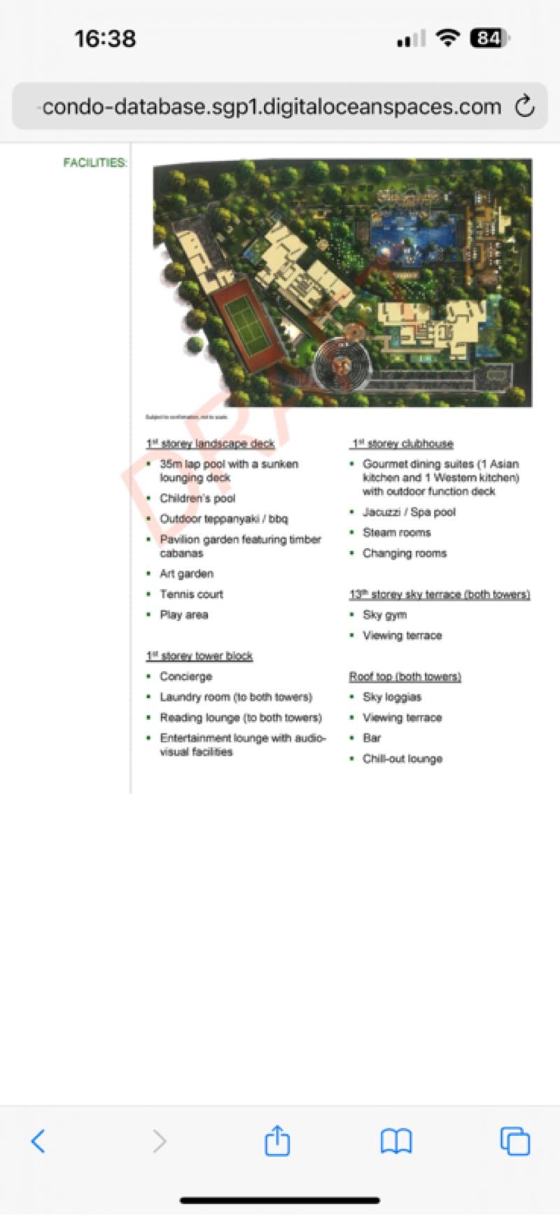 OUE Twin Peaks Condominium For Rent, $4,600, 1 Bed 1 Bath 571 sqft $8.06 psf