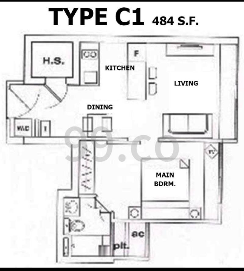 Mackenzie 138 Apartment For Rent, $3,200, 1 Bed 1 Bath 484 sqft $6.61 psf