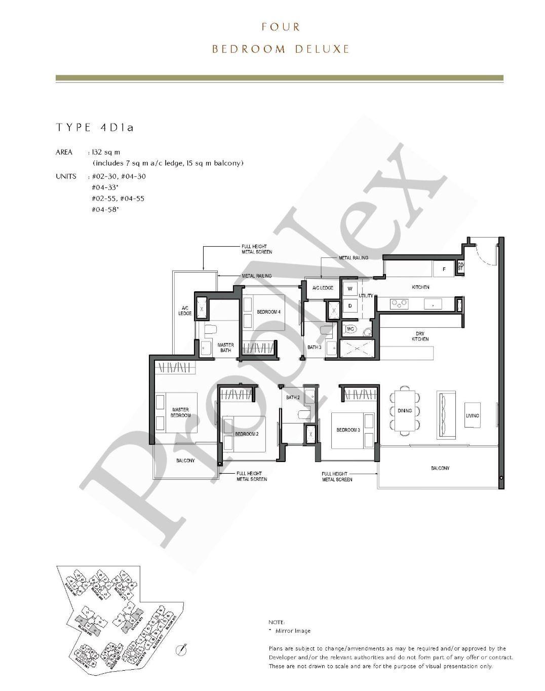 PARC KOMO Apartment For Rent, $6,388, 4 Bed 3 Bath 1,421 sqft $4.50 psf