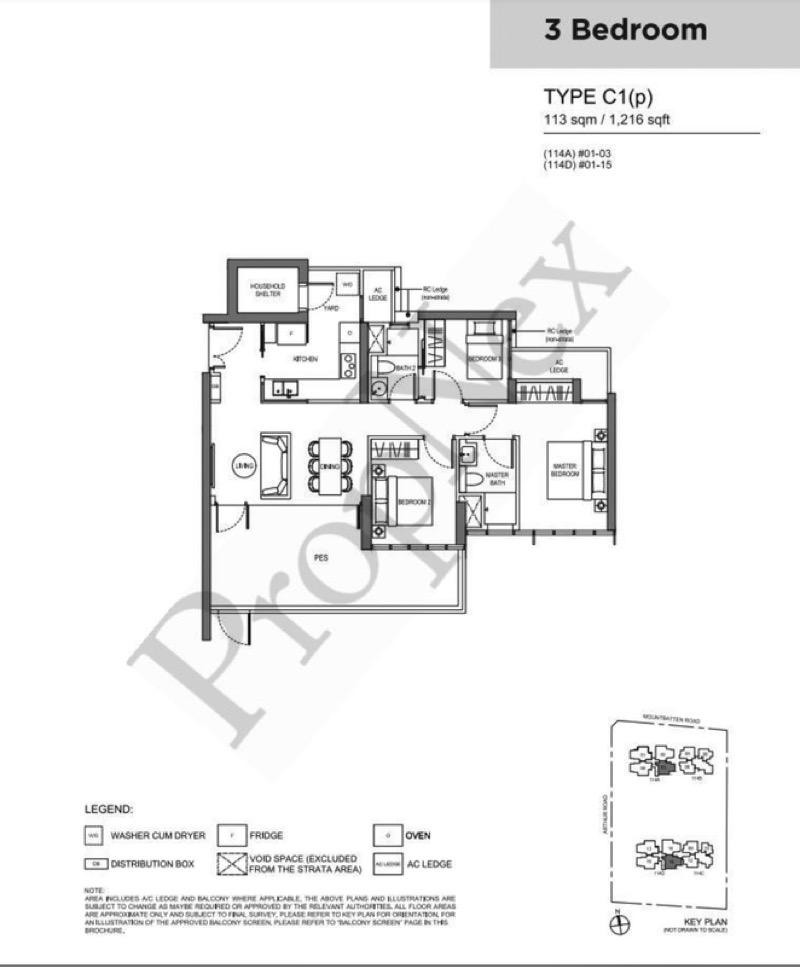 LIV @ MB Condominium For Rent, $8,100, 3 Bed 2 Bath 1,216 sqft $6.66 psf