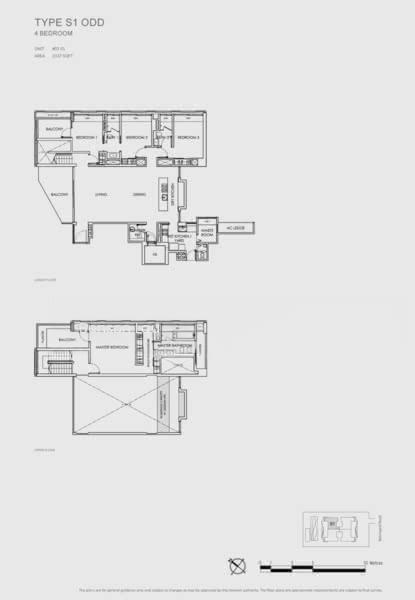 The Oliv @ Balmoral Apartment For Rent, $30,000, 4 Bed 5 Bath 6,050 sqft $4.96 psf