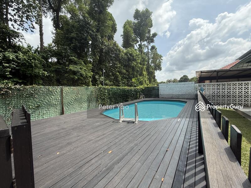 Swettenham Road Black N White Single Storey Bungalow with Pool