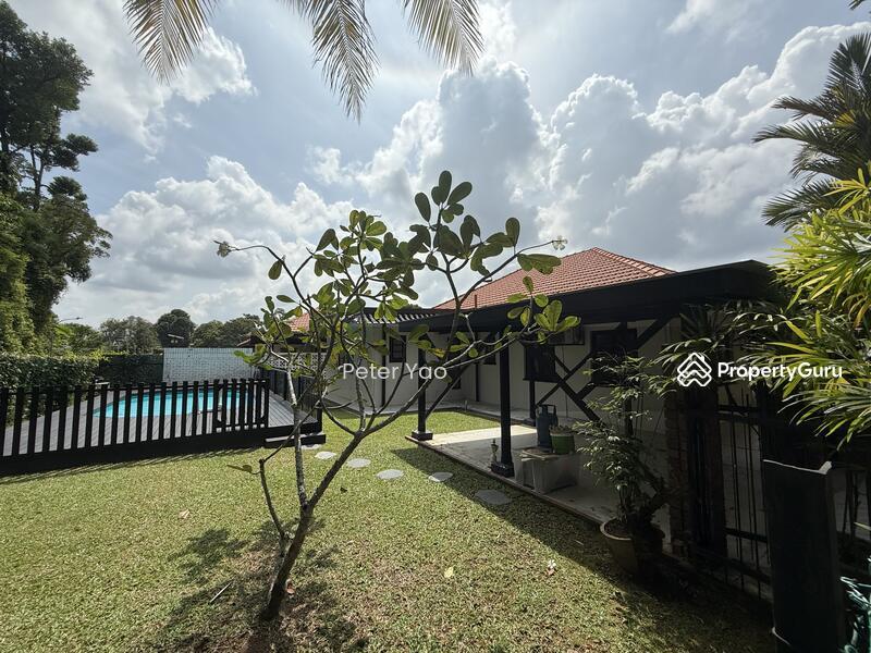 Swettenham Road Black N White Single Storey Bungalow with Pool