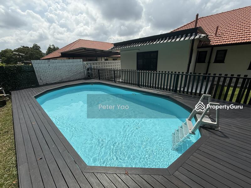 Swettenham Road Black N White Single Storey Bungalow with Pool