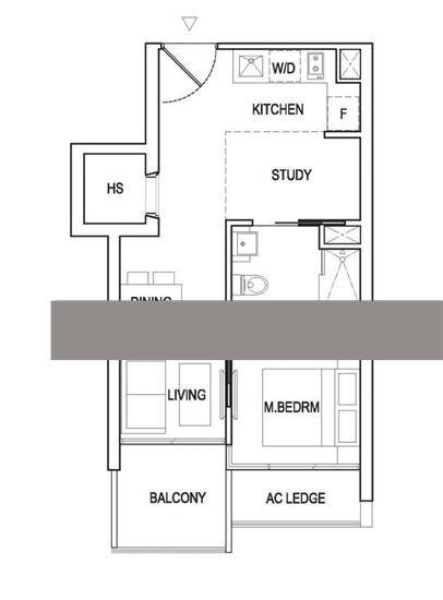 Robinson Suites Condominium For Rent, $4,000, 1 Bed 1 Bath 506 sqft $7.91 psf