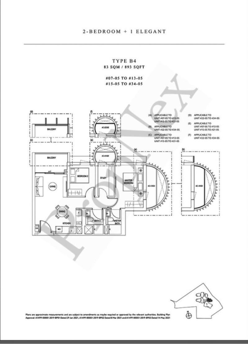 Klimt Cairnhill Condominium For Rent, $7,800, 2 Bed 2 Bath 893 sqft $8.73 psf