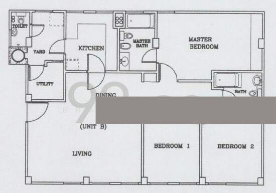 Hullet Rise Condominium For Rent, $6,600, 3 Bed 3 Bath 1,185 sqft $5.57 psf