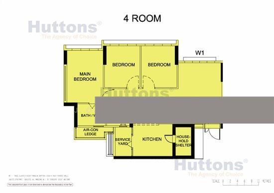 993A Buangkok Link HDB Apartment Room Rental, $850, 1 Bed 1 Bath 150 sqft $5.67 psf