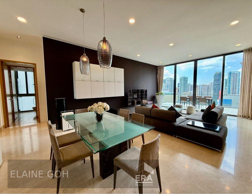 Triplex Penthouse 4 Room Balcony & Pte Pool 0.5km a C S Junior & Mrt!