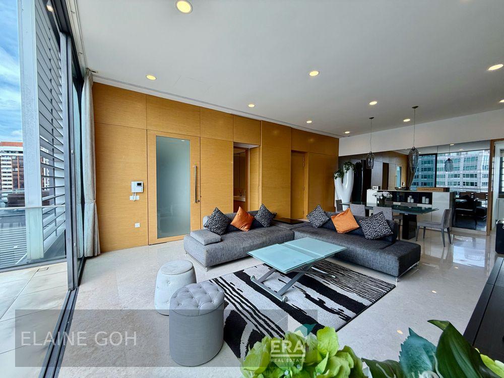 Triplex Penthouse 4 Room Balcony & Pte Pool 0.5km a C S Junior & Mrt!
