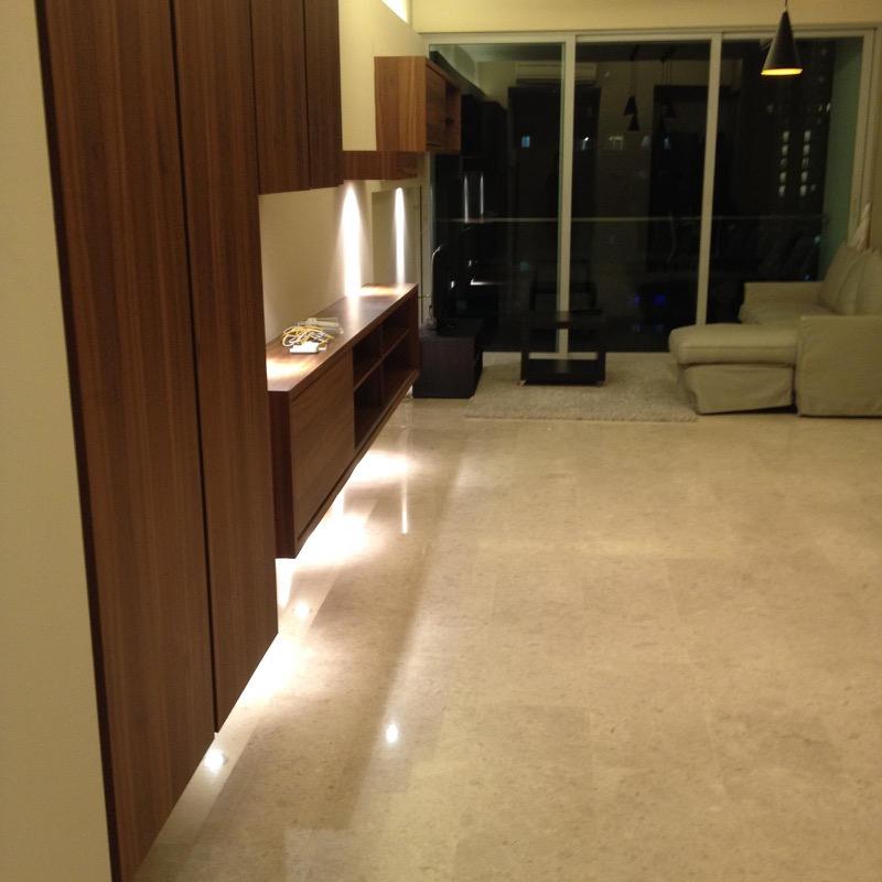 One Amber Condominium For Rent, $5,300, 2 Bed 2 Bath 958 sqft $5.53 psf