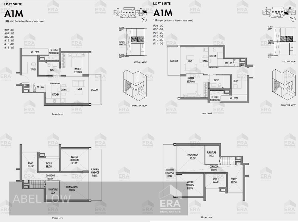 Sea View Rental Next to Mrt, High Ceiling, Surrounded With Amenities