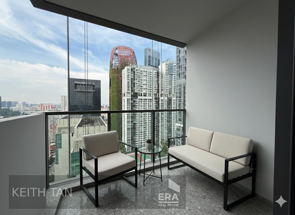 One Bernam 2 Bedroom With Balcony, Tanjong Pagar Mrt, View Today