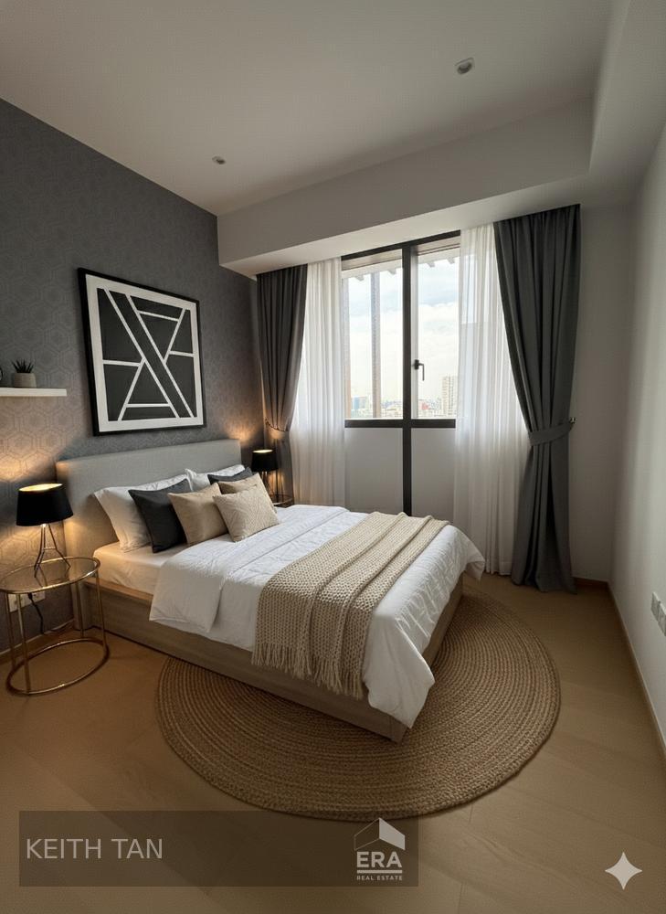 One Bernam 2 Bedroom With Balcony, Tanjong Pagar Mrt, View Today
