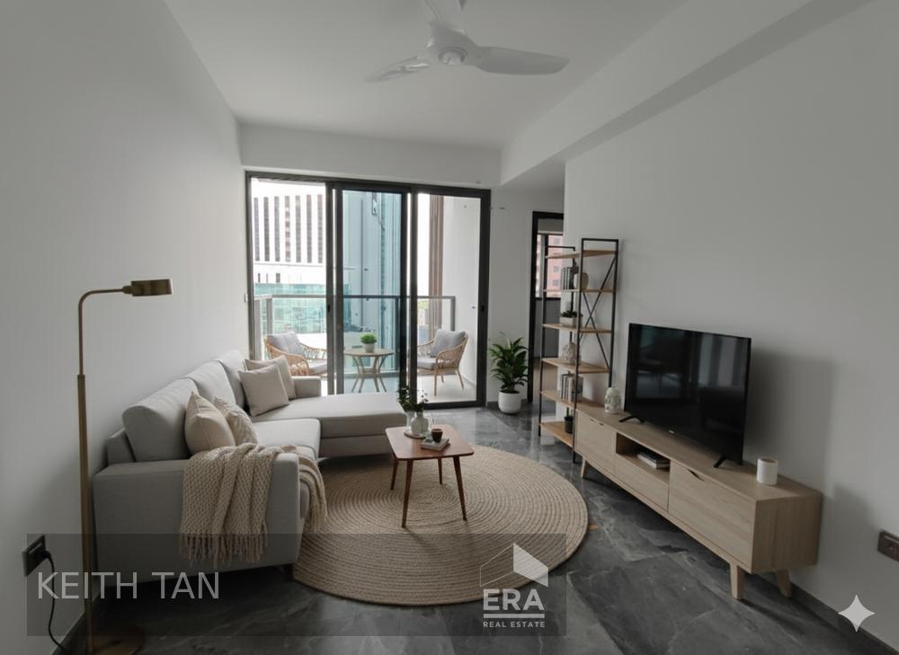 One Bernam Rare Sea View 2 Bedroom Study, Tanjong Pagar, View Today