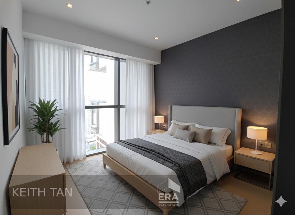 One Bernam Rare Sea View 2 Bedroom Study, Tanjong Pagar, View Today