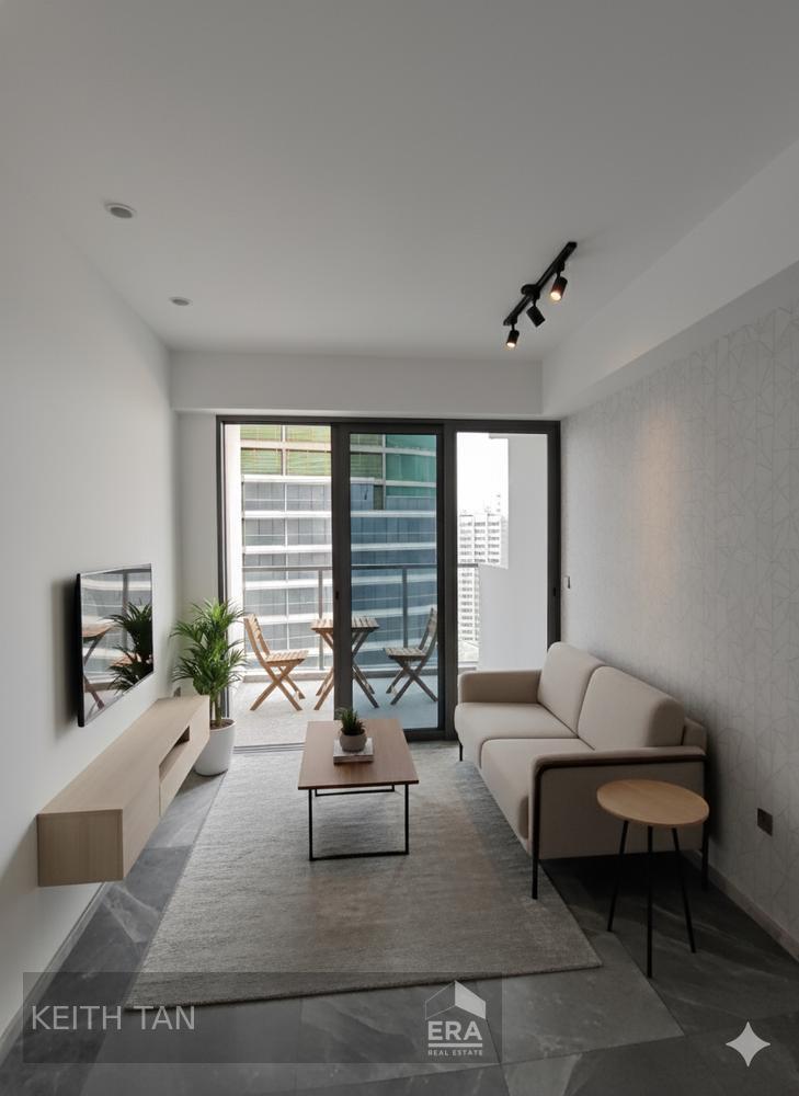 One Bernam Rare Sea View 2 Bedroom Study, Tanjong Pagar, View Today