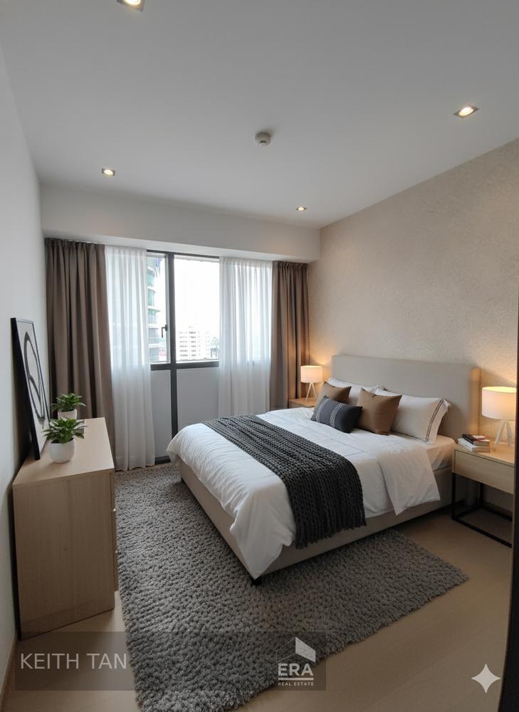 One Bernam Rare Sea View 2 Bedroom Study, Tanjong Pagar, View Today