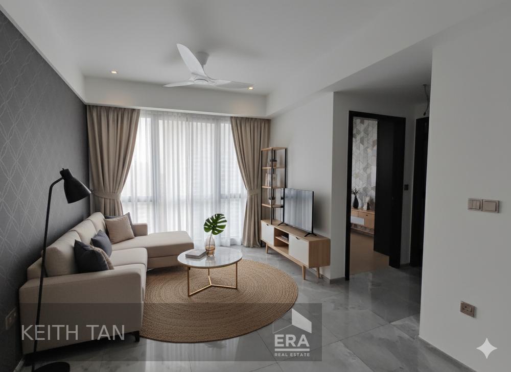 One Bernam 2 Bedroom With Balcony, Tanjong Pagar Mrt, View Today