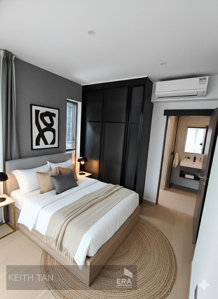 One Bernam 2 Bedroom With Balcony, Tanjong Pagar Mrt, View Today