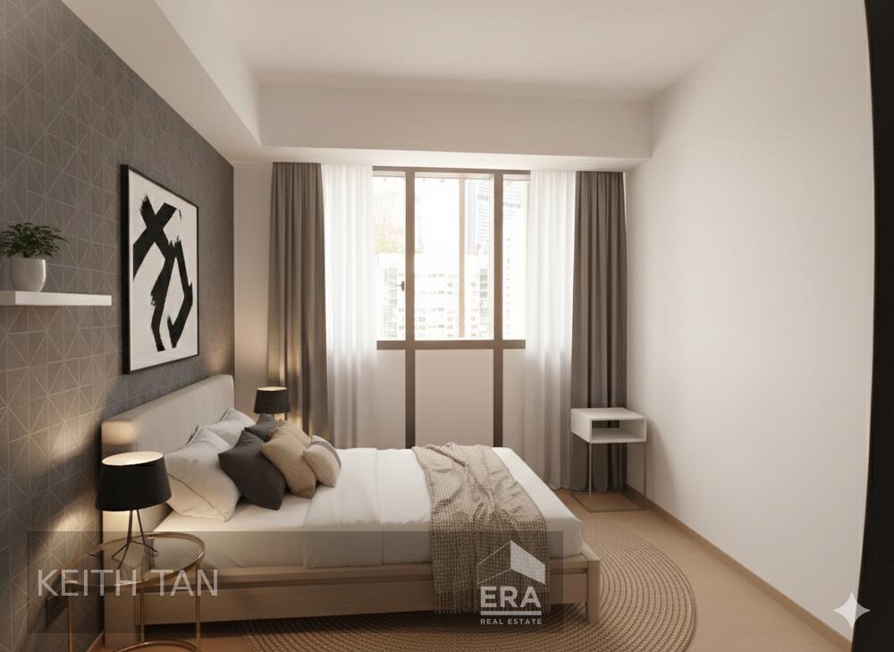 One Bernam 2 Bedroom With Balcony, Tanjong Pagar Mrt, View Today