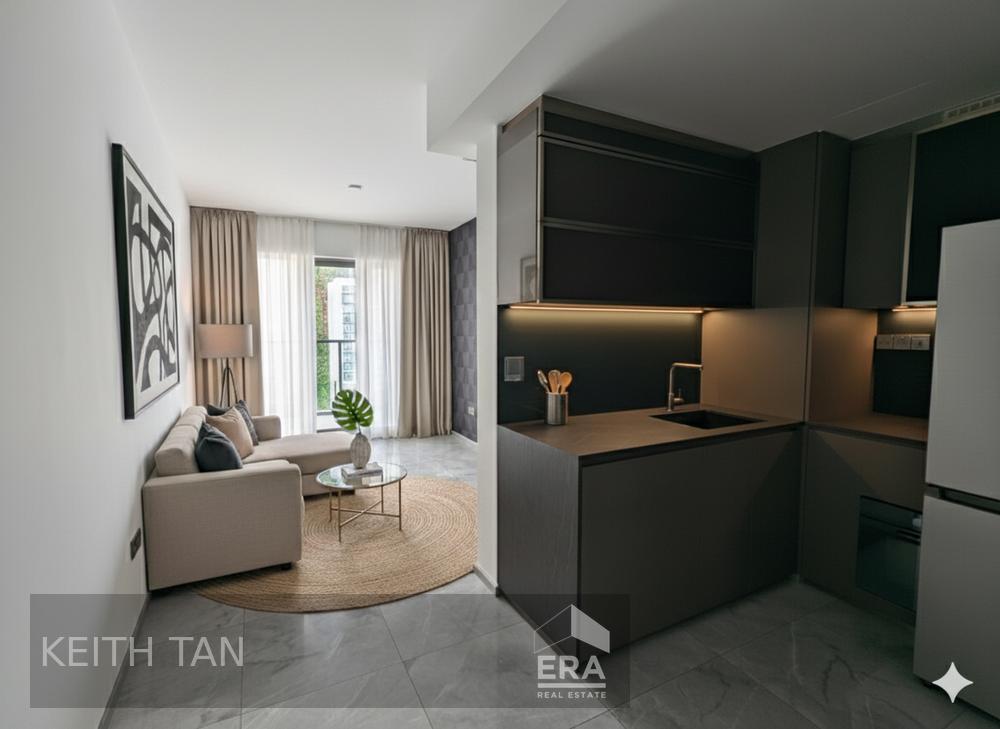 One Bernam 2 Bedroom With Balcony, Tanjong Pagar Mrt, View Today