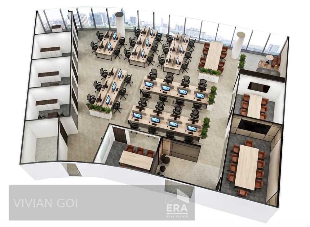 Fitted Business Space at Fusionopolis One-north