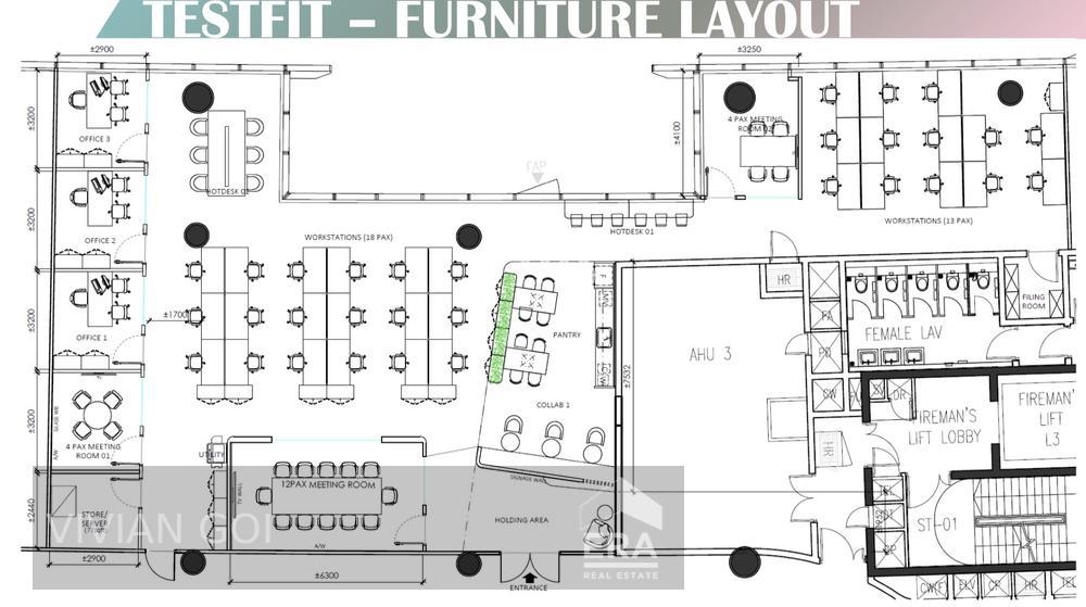Fitted Business Space at Fusionopolis One-north