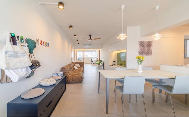 122 Mcnair Road HDB Apartment For Rent, $4,600, 3 Bed 2 Bath 904 sqft $5.09 psf