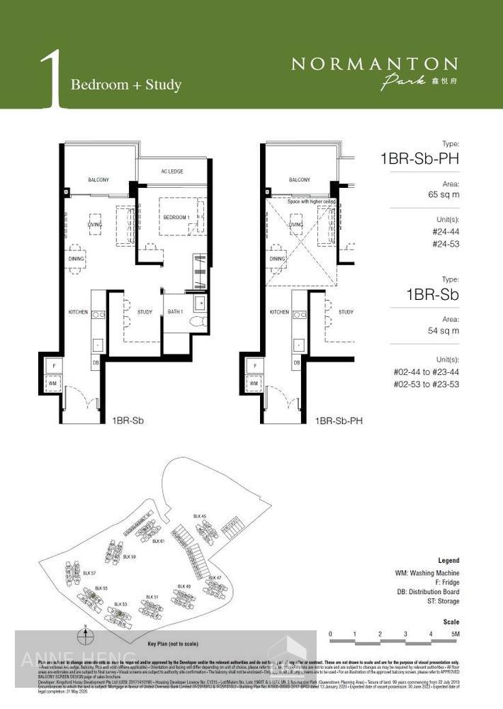 One Plus Study Fully Furnished Unit for Rent.