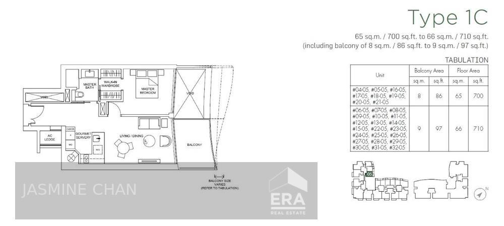 Most Affordable City Living Marina One Residence 1 Bed With Balcony