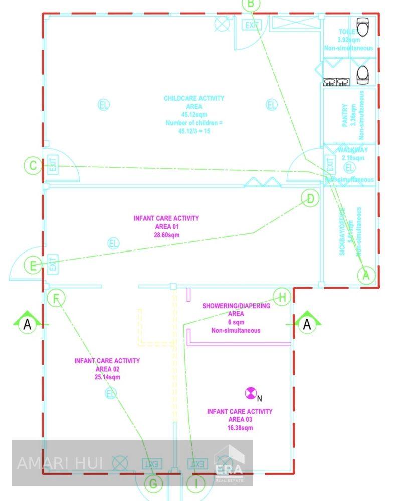 F&b, Childcare for Rent