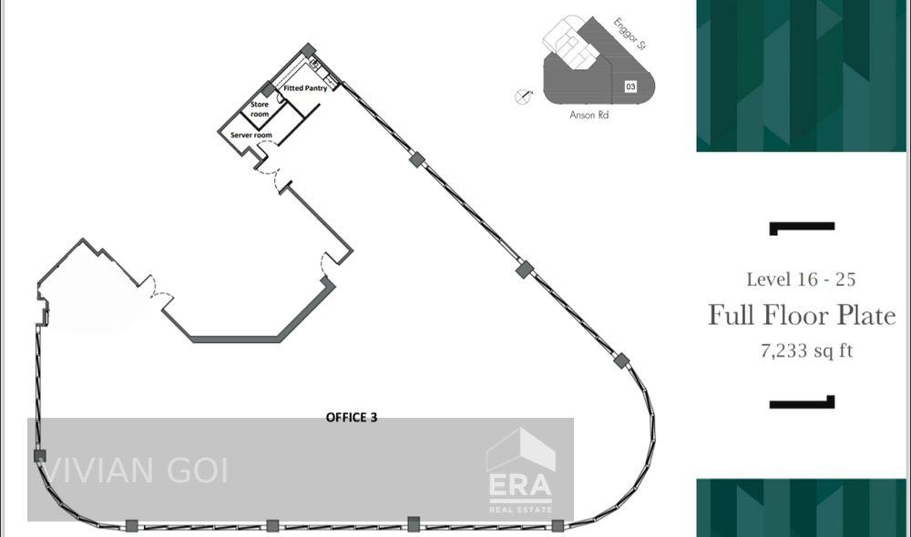 Partially Fitted New Office Spaces Walk to Tanjong Pagar Mrt