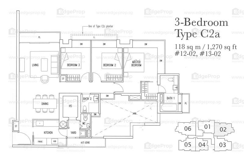 One Devonshire Condominium For Rent, $8,880, 3 Bed 3 Bath 1,270 sqft $6.99 psf