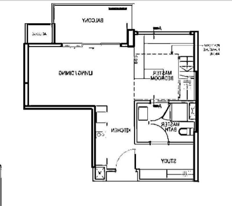 eCO Condominium For Rent, $3,100, 1 Bed 1 Bath 614 sqft $5.05 psf