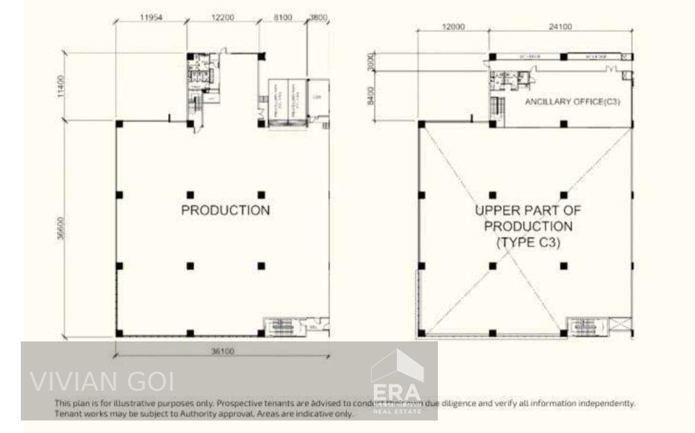Ramp-up B2 Factory High Ceiling