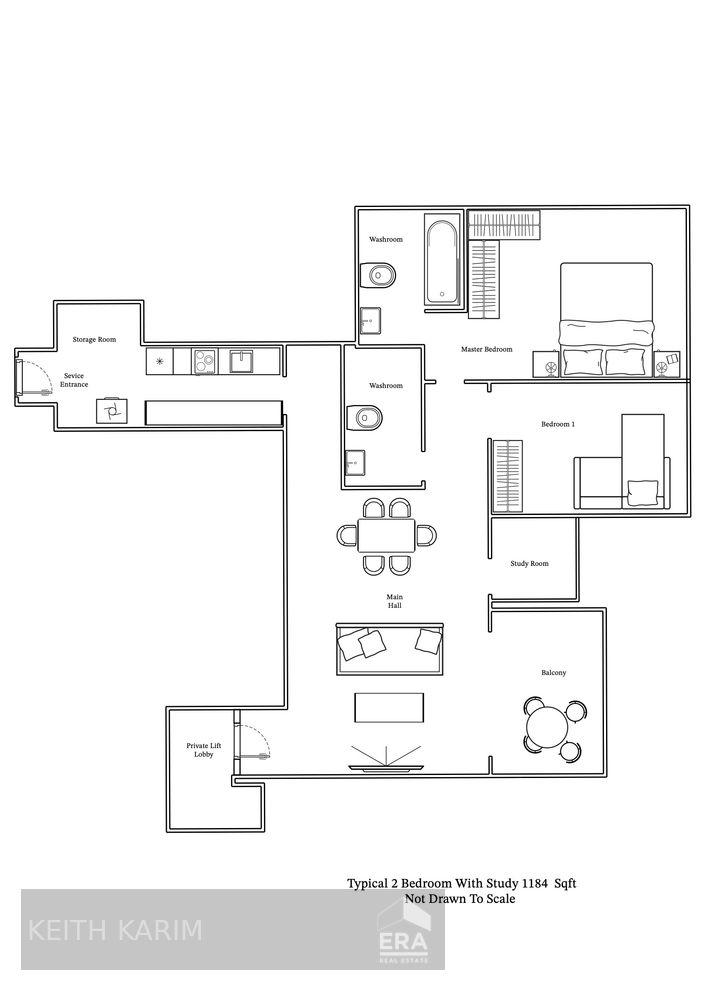 Functional Well Maintained 2, 3 or 4 Bedders With Private Lift!