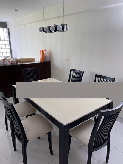 652 Senja Link HDB Apartment For Rent, $3,400, 3 Bed 2 Bath 1,399 sqft $2.43 psf