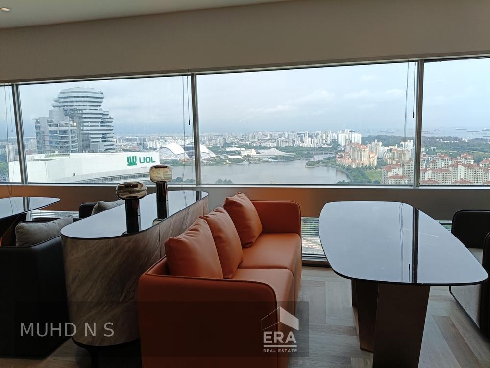 Beautiful 4/6 Pax Suite With Nice City & Ocean View! Gateway East. Mrt