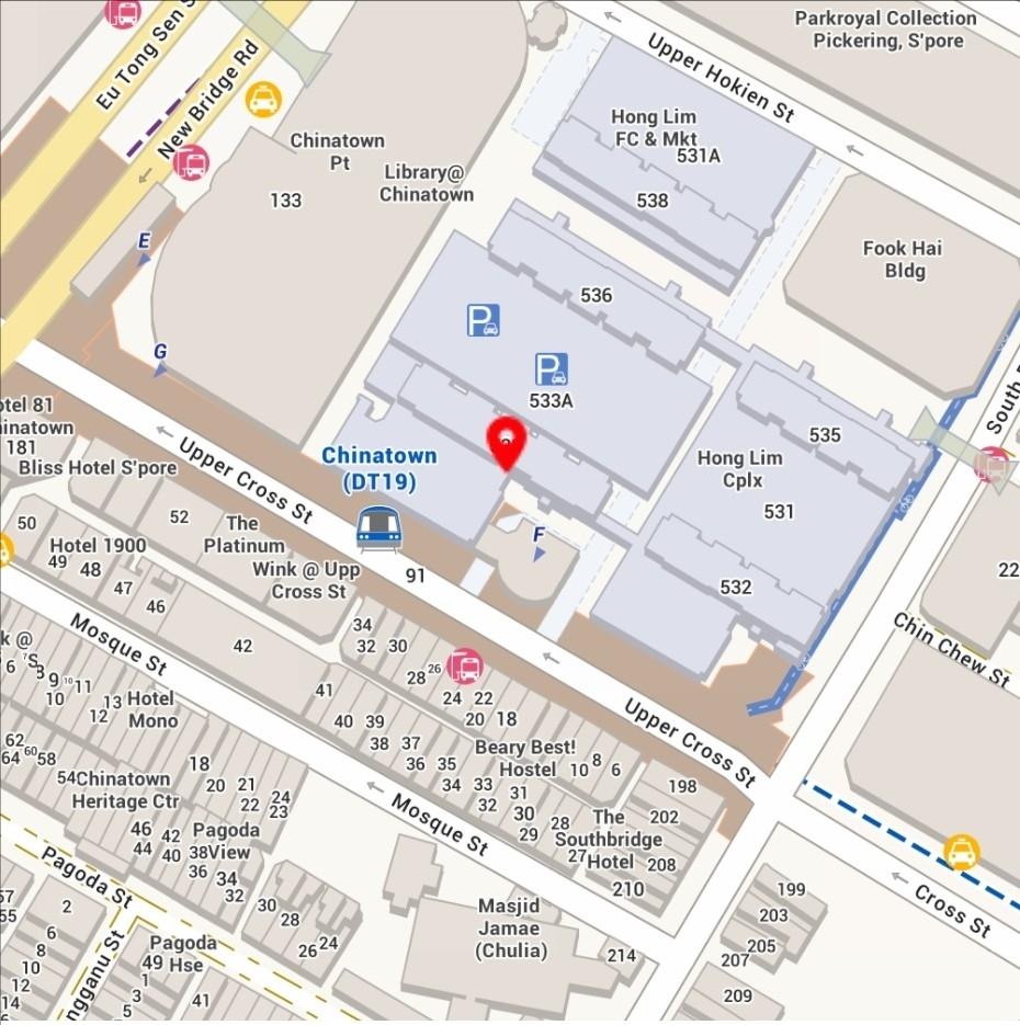 533 Upper Cross Street HDB Apartment For Rent, $3,300, 2 Bed 2 Bath 646 sqft $5.11 psf