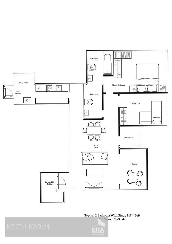 Functional Well Maintained 2, 3 or 4 Bedders With Private Lift!