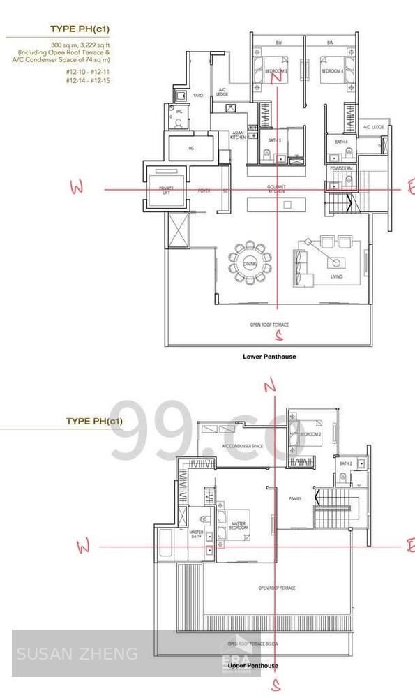 Landed Living on a Duplex Penthouse