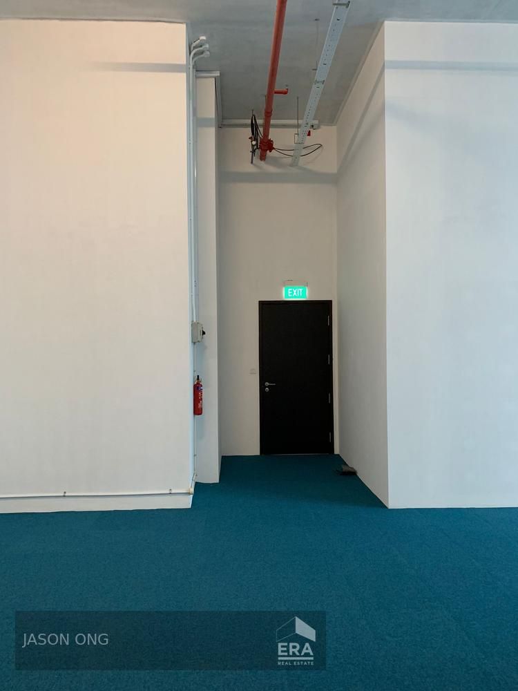 Partially Furnished Office With High Ceiling and Efficient Layout